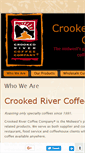 Mobile Screenshot of crookedrivercoffee.com